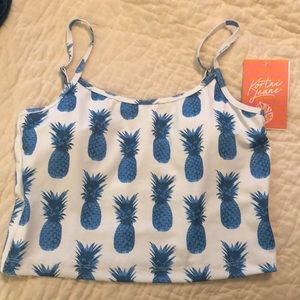 Kortni Jeane Pineapple Swimsuit